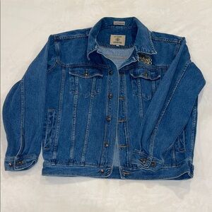 Vintage Grand Casino Denim Jacket | Outdoor Expedition | Made in Hong Kong